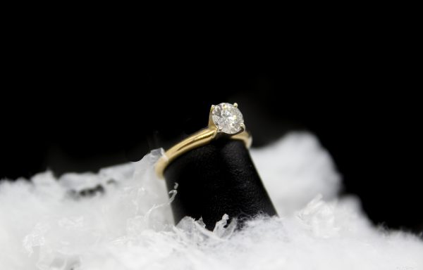 Custom Gold Diamond Ring