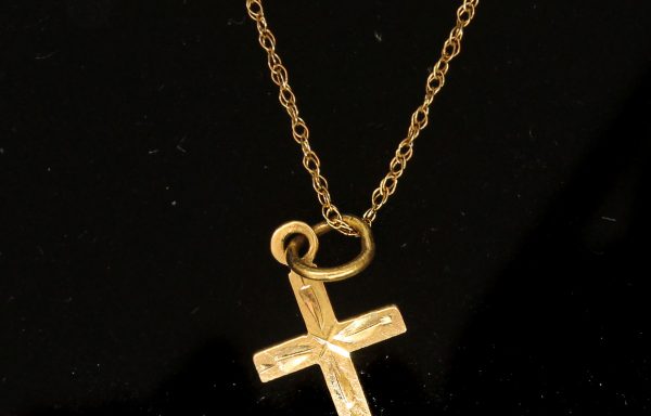 Gold Cross Necklace