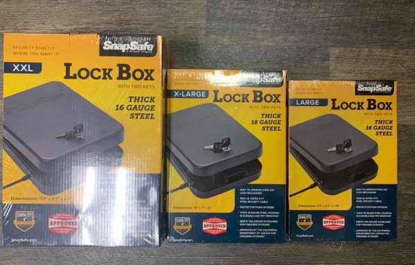 SnapSafe Lock Box Gun Safe