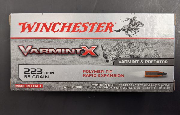 Winchester Varmint X 223 Rem 55GR PTRX