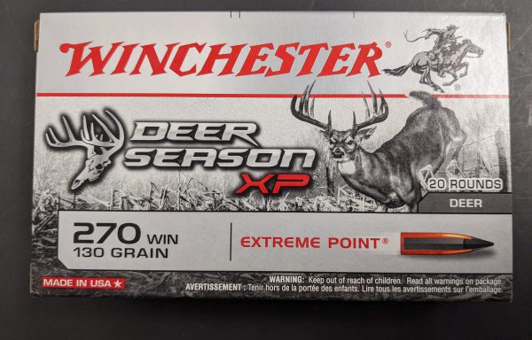Winchester Deer Season XP 270 Win 130GR EP