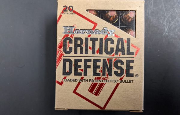 Hornady Critical Defense 45 Auto 185GR FTX