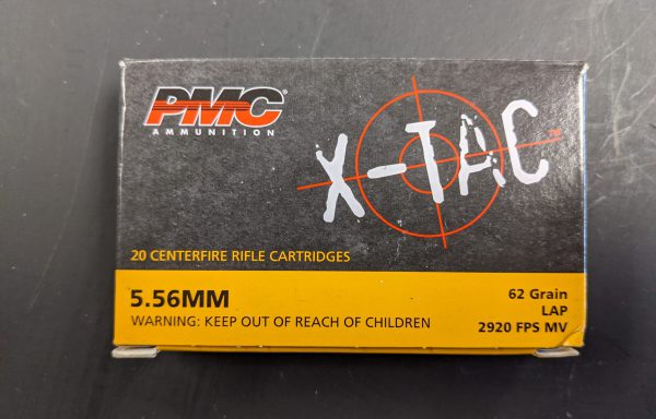 PMC X-TAC 5.56MM 62GR LAP