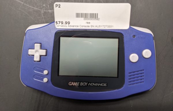Nintendo Game Boy Advance (Indigo Purple)