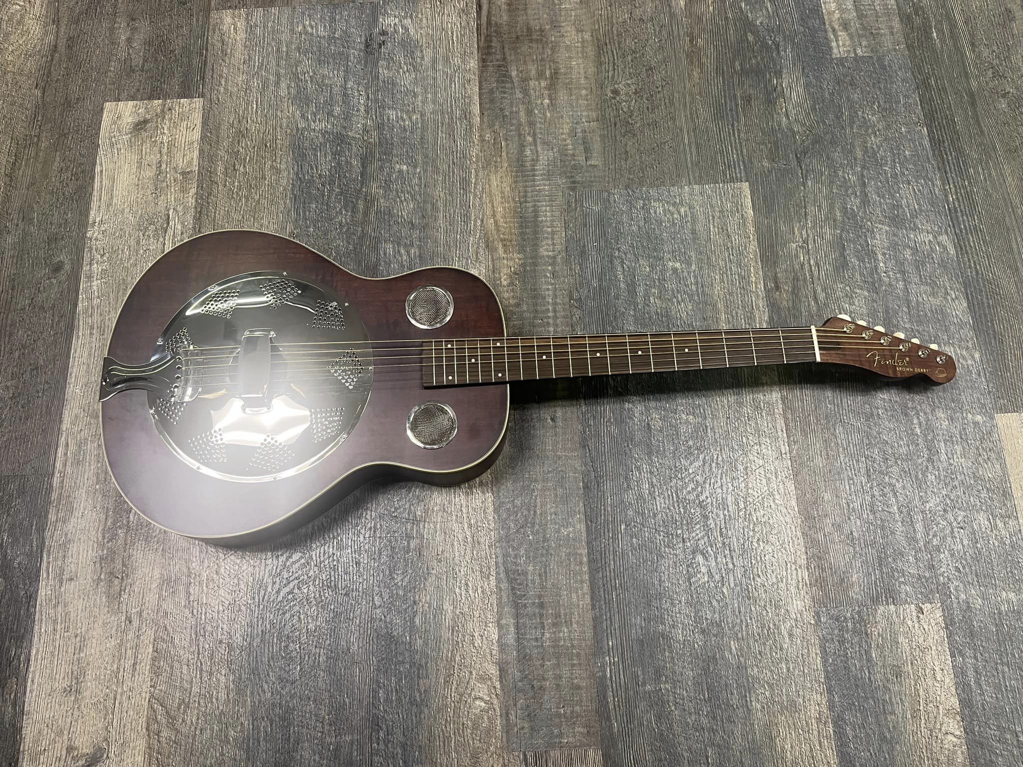 Fender brown derby resonator cheap